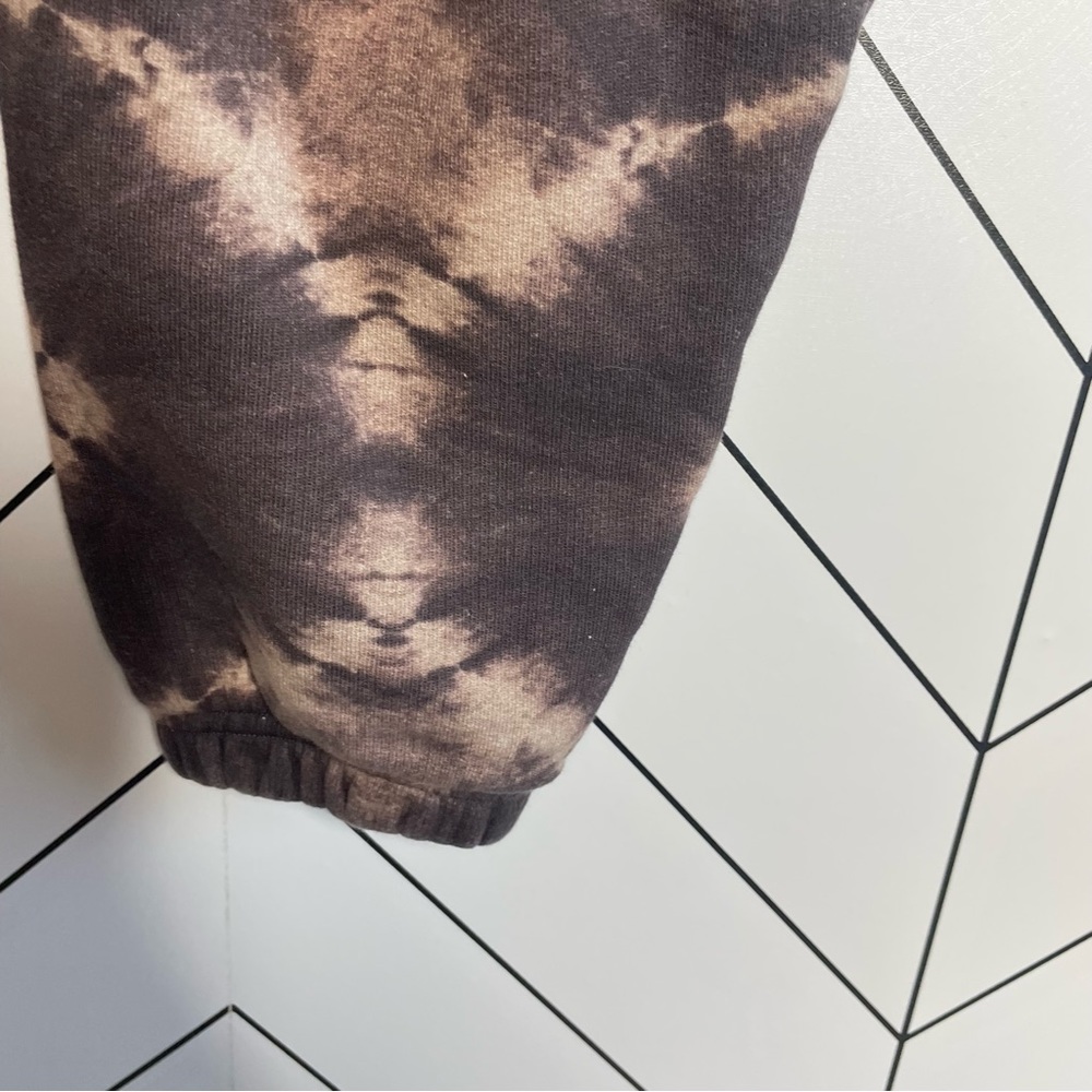 I AM GIA | Domani Tie Dye Jogger Sweatpants Brown Size XS - Picture 11 of 13